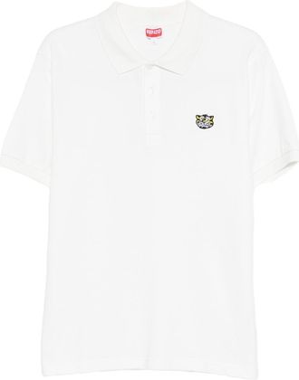 Kenzo Wild Tiger Cotton Polo Shirt