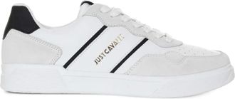 Just Cavalli Sneakers con logo - Bianco