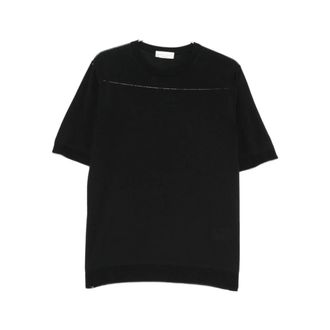 Roberto Collina T-shirt - male - Roberto Collina - T-Shirts - Black - 5XL - Tops