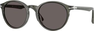 Persol Heren, Accessoires, Grijs, Maat: 52 MM