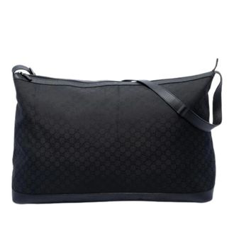 Gucci Vintage, unisex, Zwart, ONE Size, Nylon, Pre-owned Nylon gucci-bags
