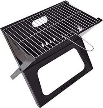 Blaupunkt Barbacoa Port&aacute;til Blaupunkt Gc201 Negra Compacta Y Plegable