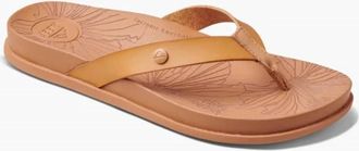 Reef Womens Cushion Port Cruz Flip-Flop In Natural