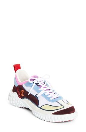 Christian Louboutin Mara Runner Sneaker in Version Ceruleo/Amara at Nordstrom, Size 10.5Us