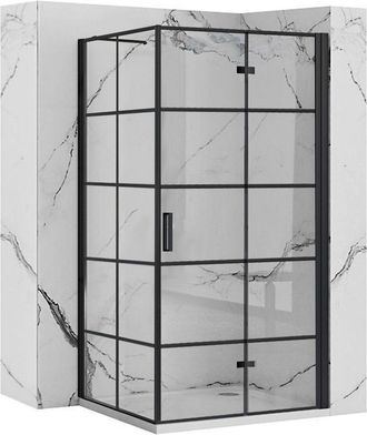 Rea Rea - Mampara De Ducha Molier Black 100x80