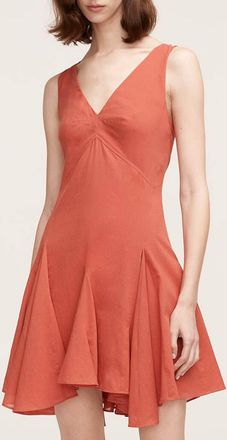 Rebecca Taylor Cotton Voile Godet Dress