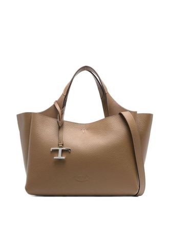 Tod's Brown T-Detail Tote