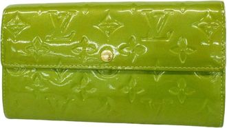 Louis Vuitton Vert Tonic Long Wallet (Bi-Fold) (Pre-Owned)