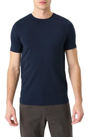 Pact Luxe Essential Slim Fit Crewneck Tee Made With Organic Cotton in Navy at Nordstrom, Size Xx-Large