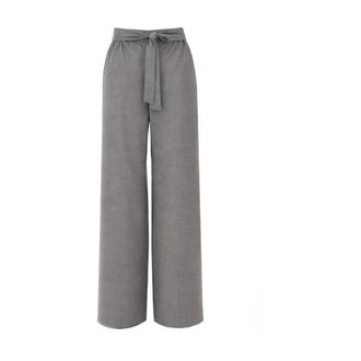 Max Mara Dames, Broeken, Grijs, Maat: XS Wol