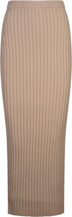 Max Mara Beige Seta Skirt