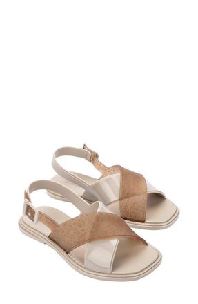Melissa Cleo Slingback Sandal in Beige at Nordstrom, Size 10