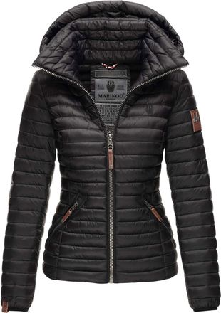 Marikoo dames gewatteerde jas - Löwenbaby, licht met afneembare capuchon