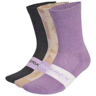 ADIDAS TERREX TRX MT Sock 3-Pack Multifunktionssocken f&uuml;r Herren | rosa