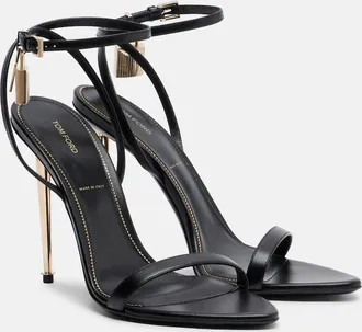 Tom Ford Padlock leather sandals