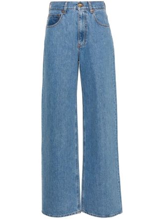 Blaz&eacute; Milano Jeans Nariida Maya con ricamo - Blu