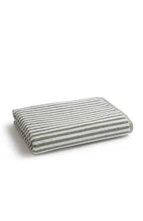Christy Portobello Stripe Coastal Inspired Bath Sheets in Sage at Nordstrom