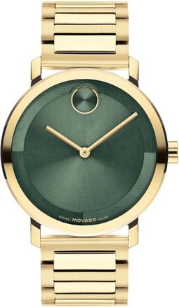 Movado Bold Quartz Green Dial Mens Watch 3601156