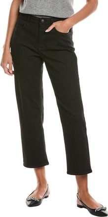 NYDJ Nydj Black Petite Bailey Relaxed Ankle Straight Jean