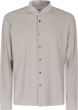 Roberto Ricci Design long-sleeve shirt - men - Polyamide - 52 - Neutrals