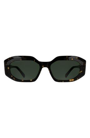 Kendra Scott Danielle 53mm Sunglasses in Dark Tortoise at Nordstrom