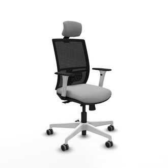 Piqueras y Crespo Silla De Oficina Piqueras Y Crespo Yunquera Blanco Espuma Alta Densidad