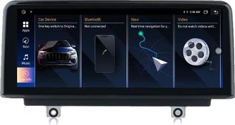 OEM Carplay, Pantalla De Alta Resoluci&oacute;n, Compatible Con Bmw Serie 3/4 F30 F31 F34 F32 F33 F36 2018-2021, 4g 2-32gb Nbt