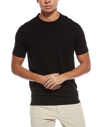Ted Baker Black Modern Crewneck T-Shirt