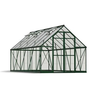 Palram Greenhouse Balance 8 x 16 - Polycarbonate - L487 x W244 x H229 cm in Green