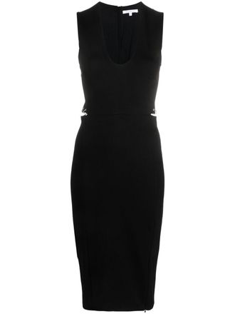 Patrizia Pepe Abito midi Essential - Nero