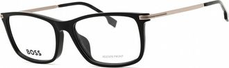 HUGO BOSS Demo Rectangular Mens Eyeglasses BOSS 1614/F 0284 00 56