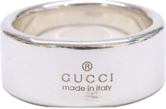 Gucci Silver Silver 925 Band Ring (Pre-Owned)