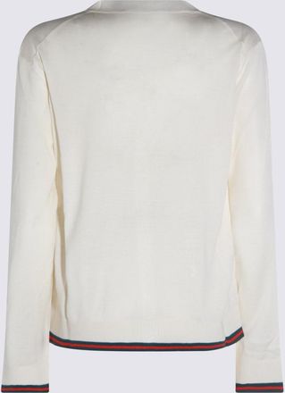 Gucci White Wool Knitwear