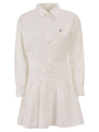 Polo Ralph Lauren Hemdkleid aus Oxford-Baumwolle von Polo Ralph Lauren