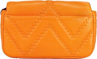 Marc Jacobs Quilted Leather Shoulder Bag - Orange