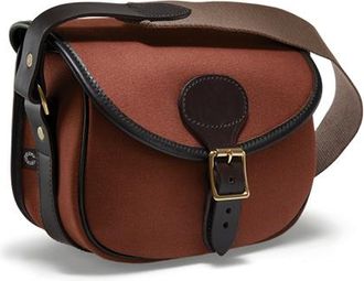 Oliver Brown Canvas and Leather Cartridge Bag - Foxtan