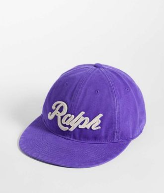 Polo Ralph Lauren cappellino con logo grande viola