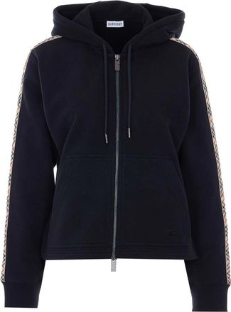 Burberry Black Harper Zip Hoodie