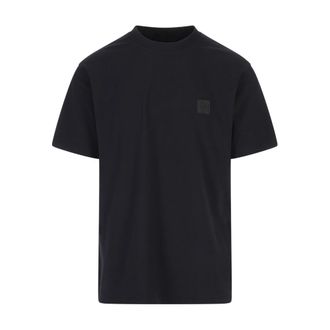 Stone Island Blauwe Ghost Piece T-shirt en Polo - Heren - T-shirts - Blauw - M - Tops