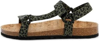 Grand Step Shoes Levi Animal Sandalen f&uuml;r Damen | braun