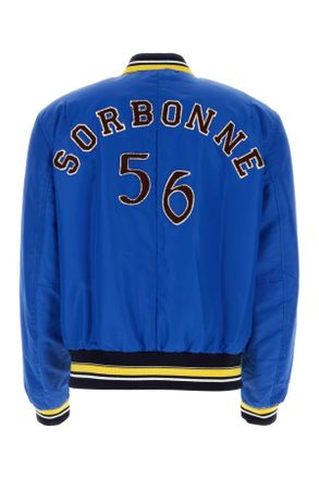 Wales Bonner Sorbonne Bomber Jacket - Blue