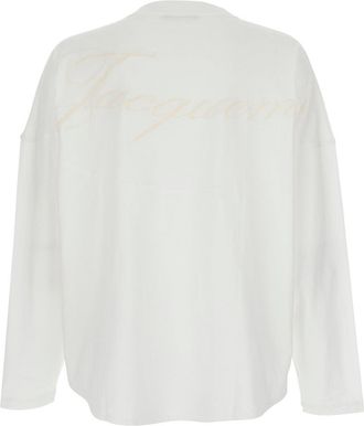 Jacquemus Mens T-Shirt Le Atelier White Cotton T-Shirts And Polos
