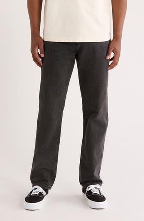 PacSun Grant Straight Leg Jeans in Black at Nordstrom Rack, Size 30 X 32