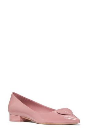Kate Spade New York lover crinkle patent leather low pump in Barre Pink at Nordstrom Rack, Size 9.5