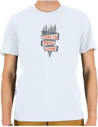 Karpos Outdoors Trees T-Shirt T-Shirt f&uuml;r Herren | wei&szlig;