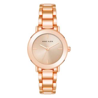 Anne Klein Classic Rose Gold-tone Dial Ladies Watch AK/5088RGRG