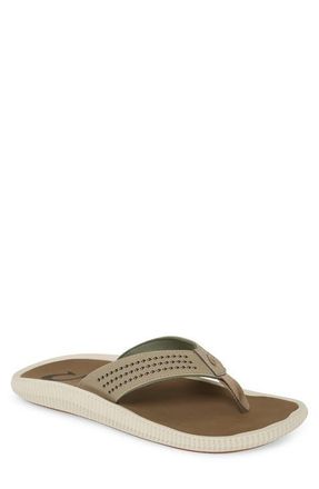 Olukai Ulele Flip Flop in Clay/mustang at Nordstrom, Size 10
