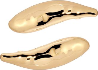 Ettika Sophisticated Metal 2-Pack Barrettes in Gold at Nordstrom