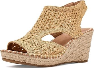 Gentle Souls Cody Knit Womens Wedge Shoes Natural Knit : 8.5 M, Leather/Suede