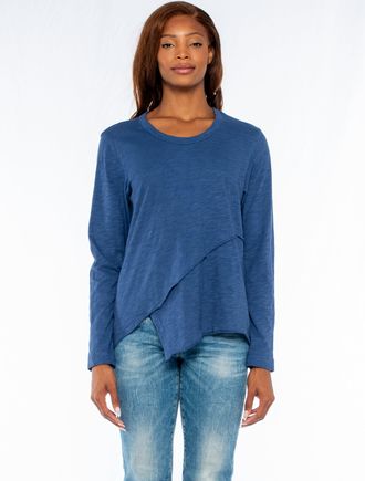 Wilt Crew L/S Easy Crossover Hem